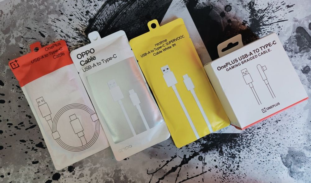 Кабель Oppo, Realme, OnePlus USB-A to Type-C 12A
