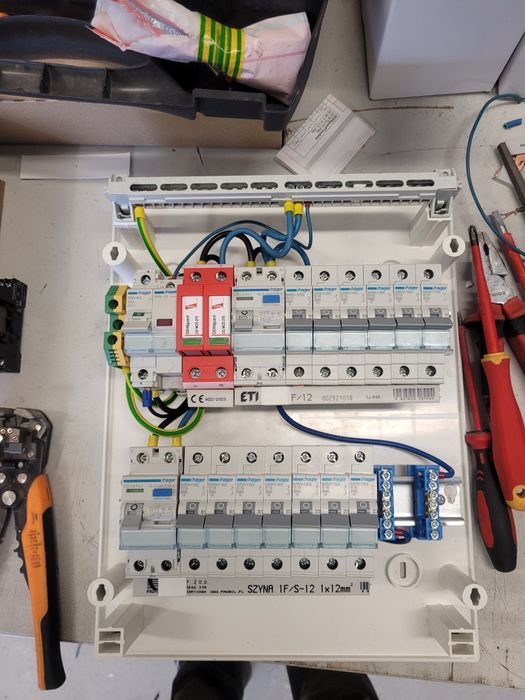 Elektryk Warszawa, Pomiary, awarie, podłączenia płyt, termowizja