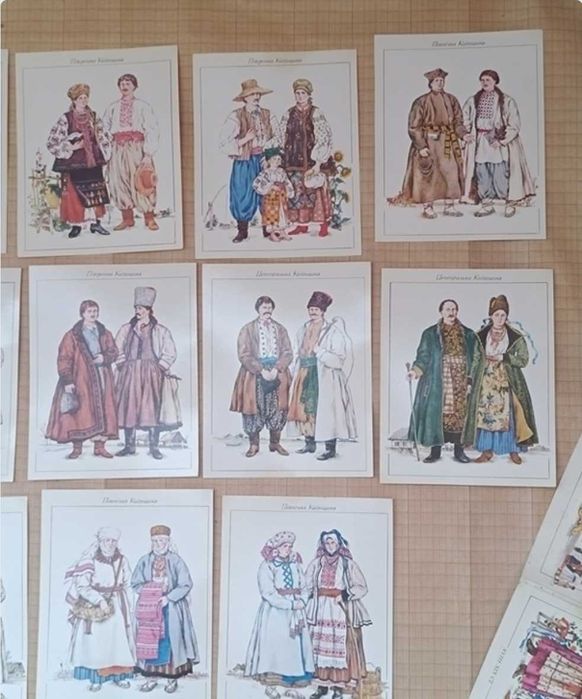 Продам книгу (набір) Традиційне вбрання Київщини 18-19 століття