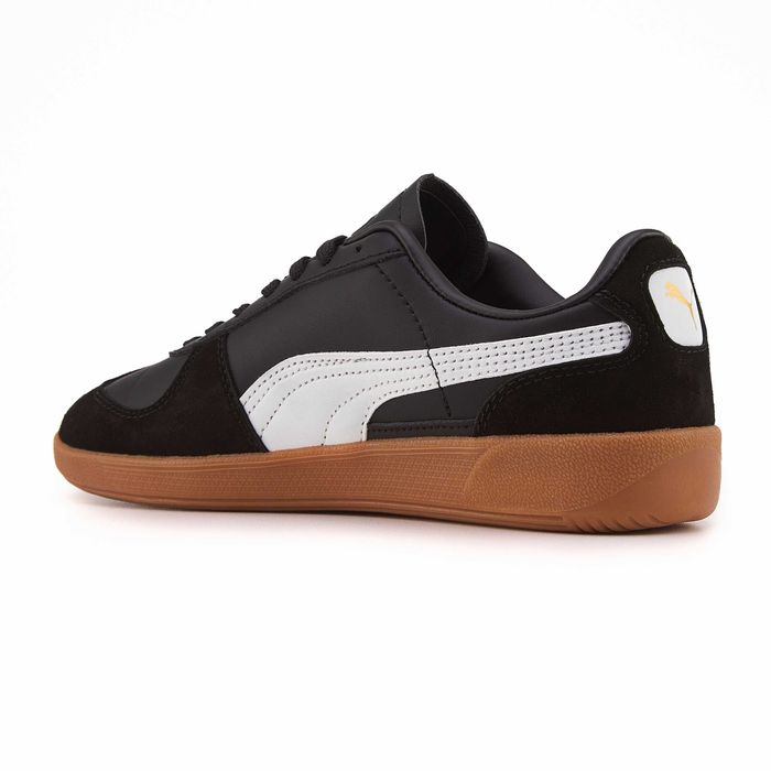 Жіночі кросівки Puma Palermo Leather "Black White Gum" Розміри 36-41