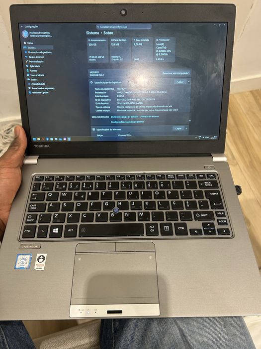 TOSHIBA core i5