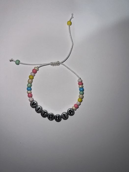 Pulseira ajustavel feita por mim