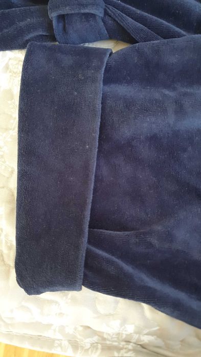 Szlafrok męski roz. M aksamit stan bardzo dobry