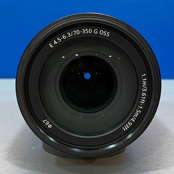 Sony E 70-350mm f/4.5-6.3 G OSS (NOVA - 3 ANOS DE GARANTIA)