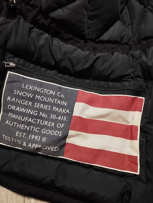 Lexington Ranger Down Parka kurtka puchowa down jacket XL jak nowa