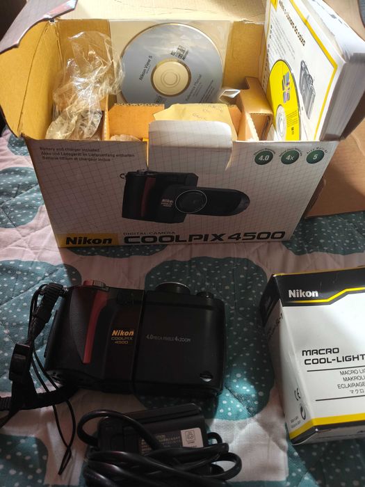 Maquina foto nikoncool pix 4500