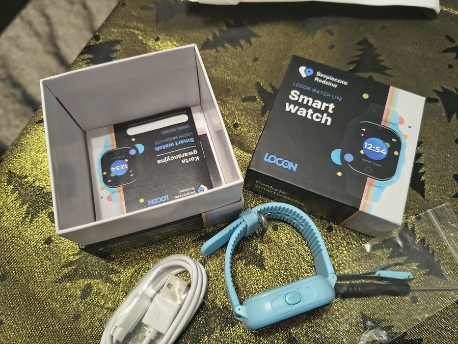 NOWY Smartwatch Locon Watch Lite z lokalizatorem dla dziecka