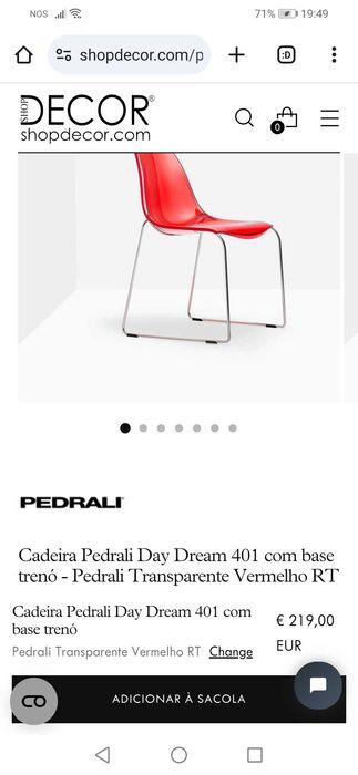 Cadeiras Day Dream - Pedrali