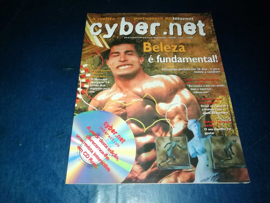Revista Cyber.net nº8 (RARA fevereiro 1996)