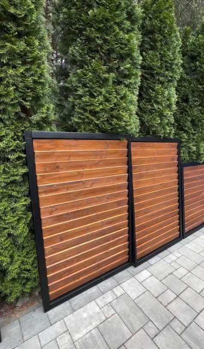 Żaluzje ogrodowe drewniane Shutters – panel na taras