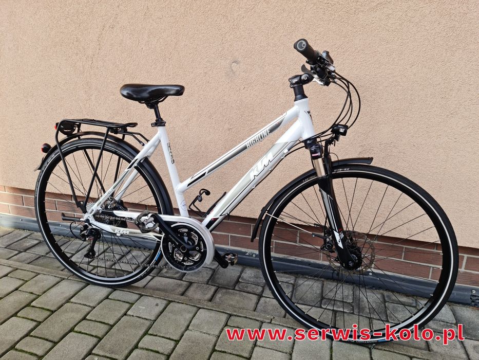 Rower damski damka CROSSOWY KTM koła 28 SHIMANO DEORE XT aluminium