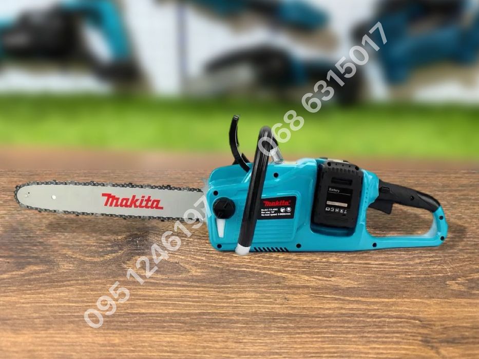 Аккумуляторная цепная пила Makita CS-4002 с АКБ 20V 5Ah садовая пилка