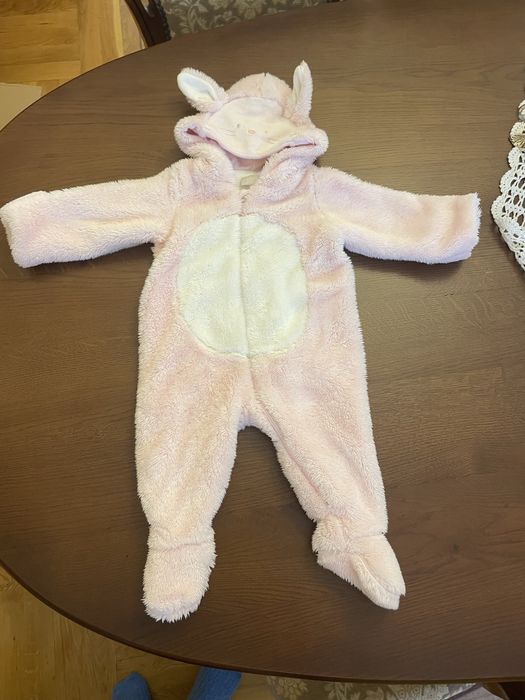 Дитячий комбінезон-зайчик від Chicco для дівчиник 6 місяці