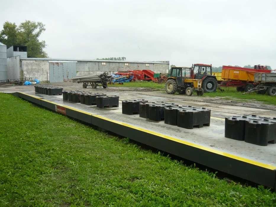Waga samochodowa 18m 50T  Najazdowa Platformowa
