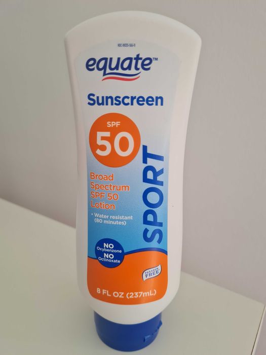 Protetor solar Equate Sport SPF 50 com 237 mL