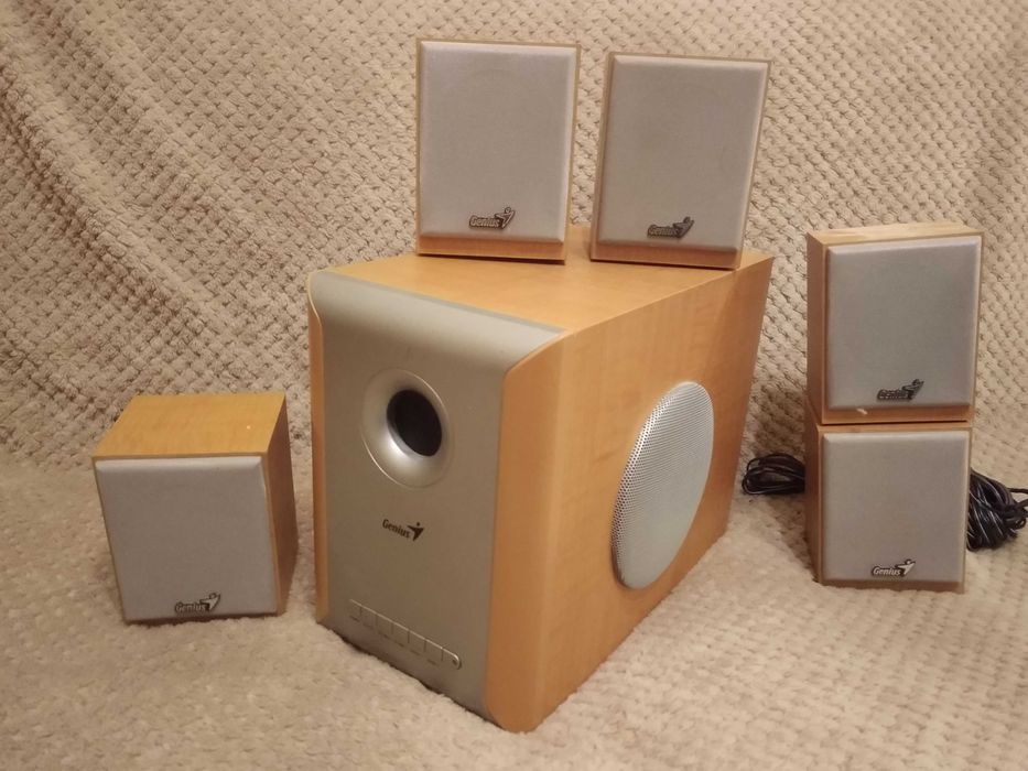 Акустична система Genius SW-HF5.1 1200, домашній кінотеатр.