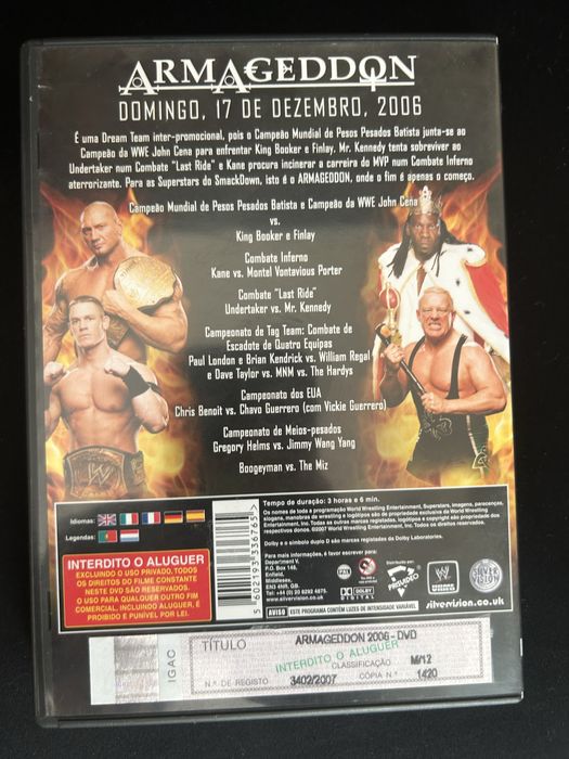 Filme Armageddon 2006 em DVD