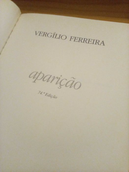 Aparição - Vergílio Ferreira