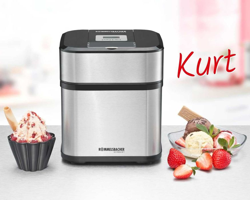 Maszyna do lodów, mrożonych jogurtów, sorbetów i slush ROMMELSBACHER
