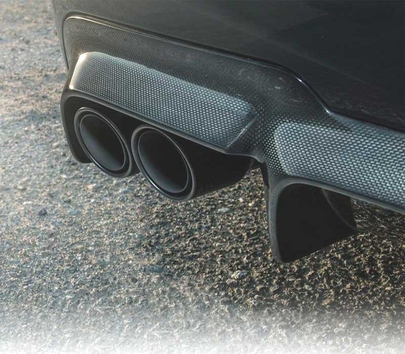 DIFUSOR BMW F10 F11 LOOK M PERFORMANCE CARBONO