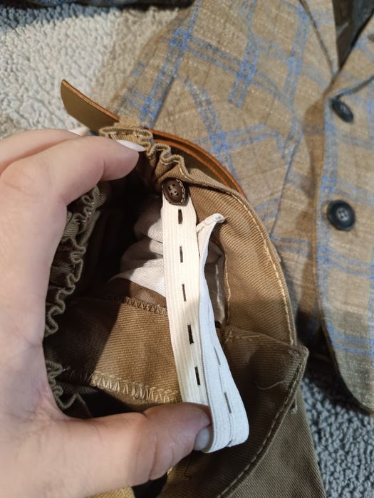 Chłopięce komplet garniturek marynarka i spodnie 104