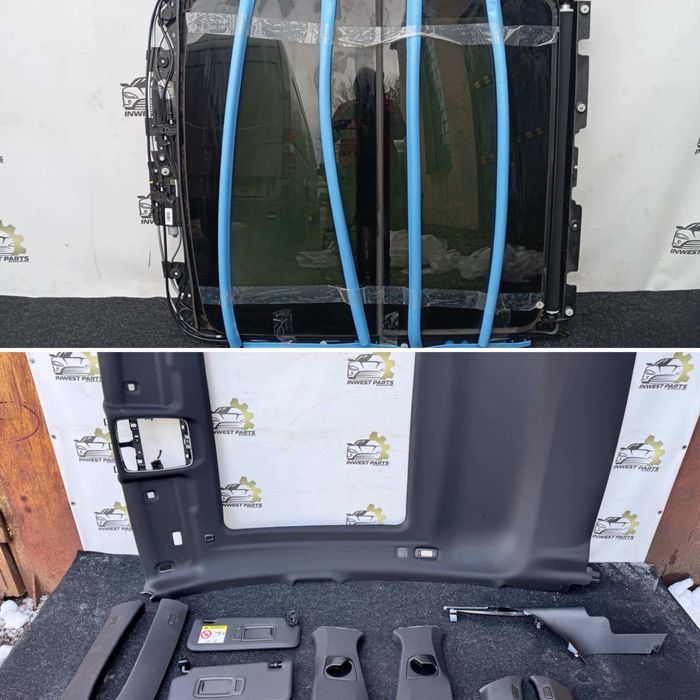 Bmw X4 G02 F98 Потолок Стеля M Чорний  Панорама Люк Обшивка Дах