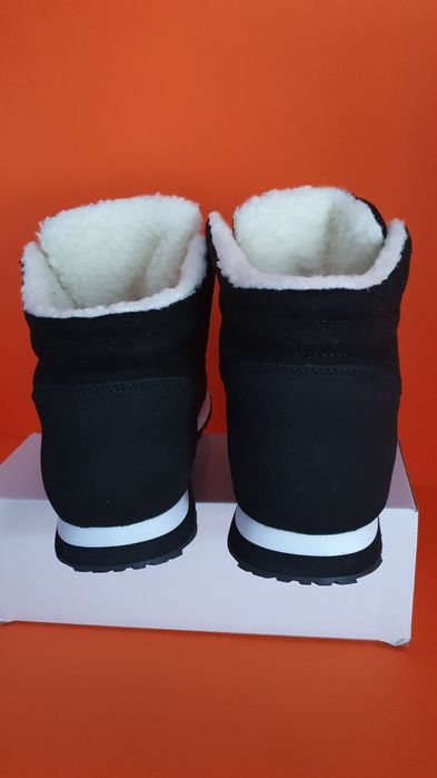Śniegowce męskie markowe czarne rozmiar 45 / długości wkładki 28.5 cm