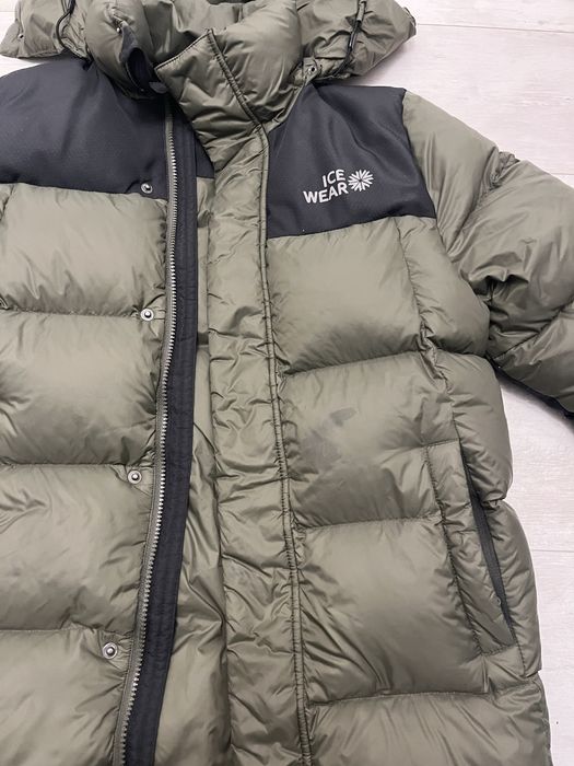 Icewear kurtka Puchowa 100% puch kaczy zimowa, bardzo ciepła, Islandia