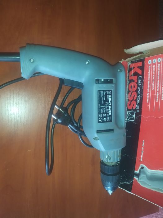 Дрель ударная Kress SBLR2250