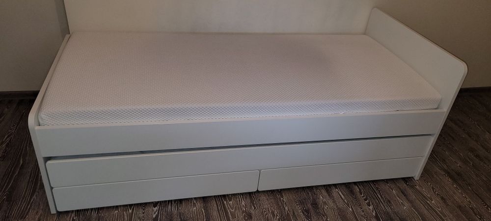 Łóżko Ikea SLÄKT z łóżkiem dolnym 90x200