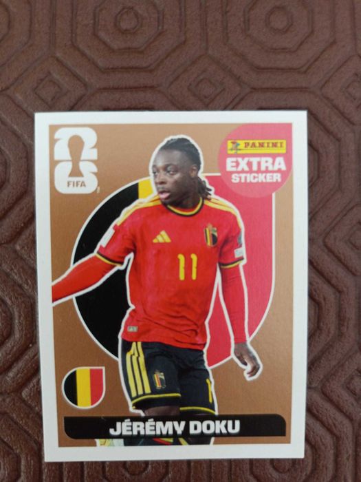 Figurinha Doku Bronze 2026 e outras figurinhas