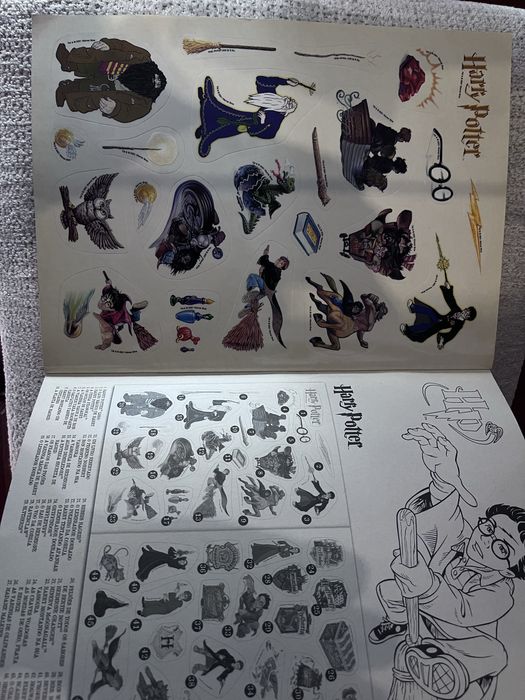 Harry Potter stickers novo Panini