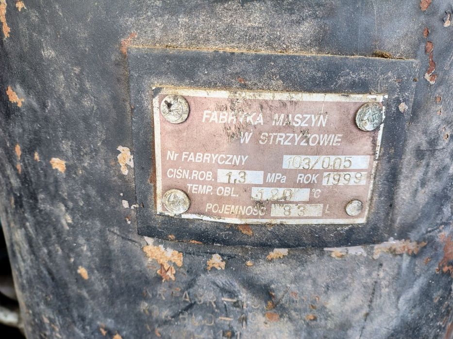 Sprężarka kompresor śruby duża 6 cylindrów turbo