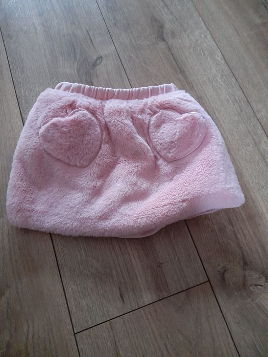 Pluszowa spódniczka pudrowy róż mayoral 92 24m