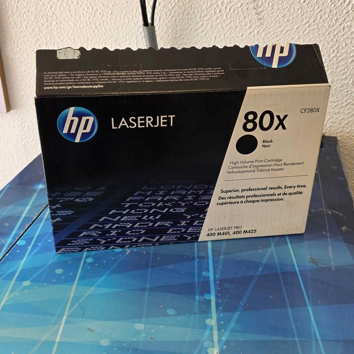 HP 80X CF280X, preto, cartucho toner de alta capacidade, original
