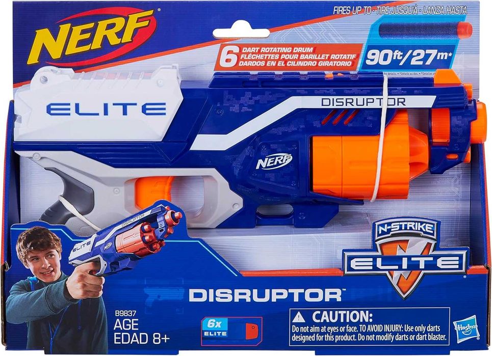 ОРИГИНАЛ! Бластер Нерф Элит Дисраптор Nerf N-Strike Elite Disruptor