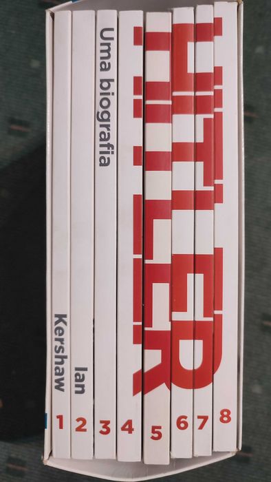 Hitler Uma Biografia - Ian Kershaw - 8 Volumes