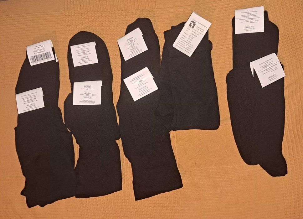 9 par skarpet wojskowych letnich 27-28