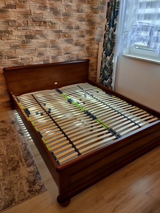 Łóżko 160x200 Black Red White BRW