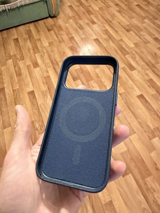 Чохол TechWoven Case magsafe для Apple Iphone 17 pro Dark blue