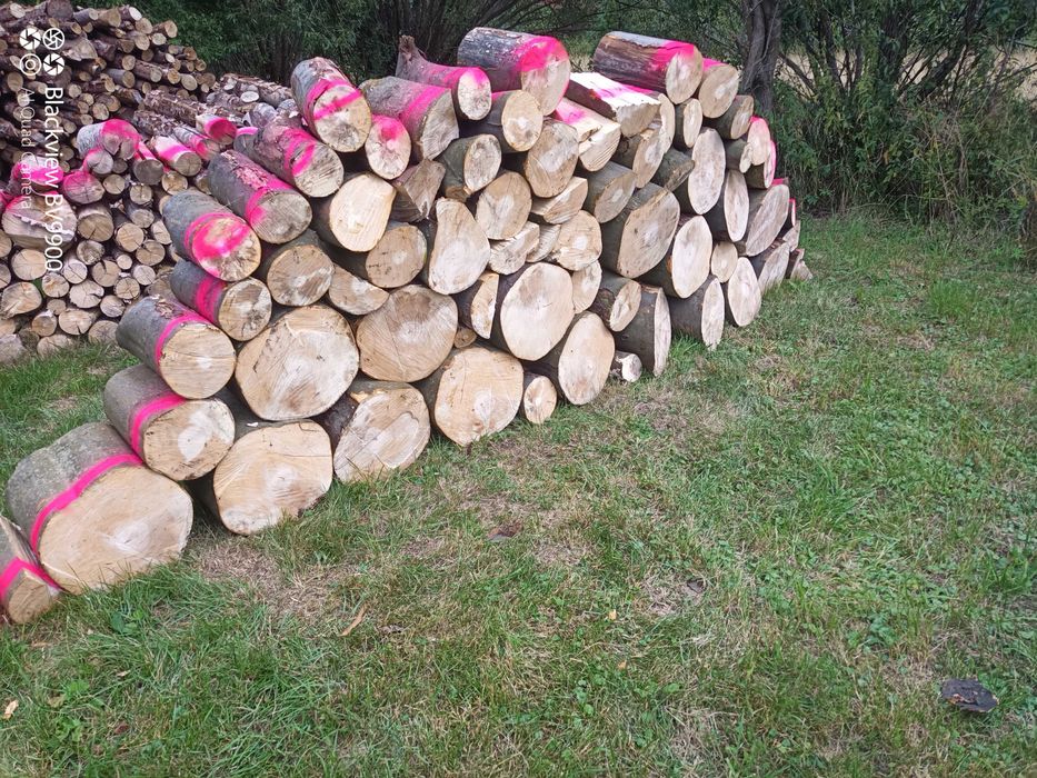 Sprzedam drewno opałowe JESION, KLON , BUK, świerk