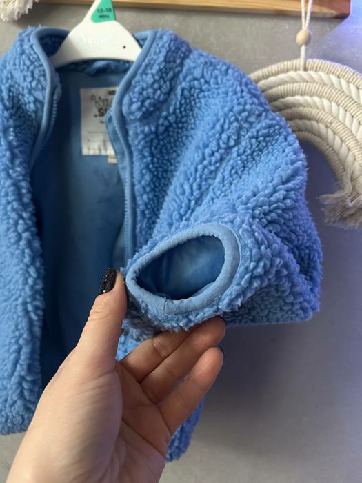 Шубка Тедді для хлопчика чи дівчинки 86 розмір 12/18 міс 2 роки