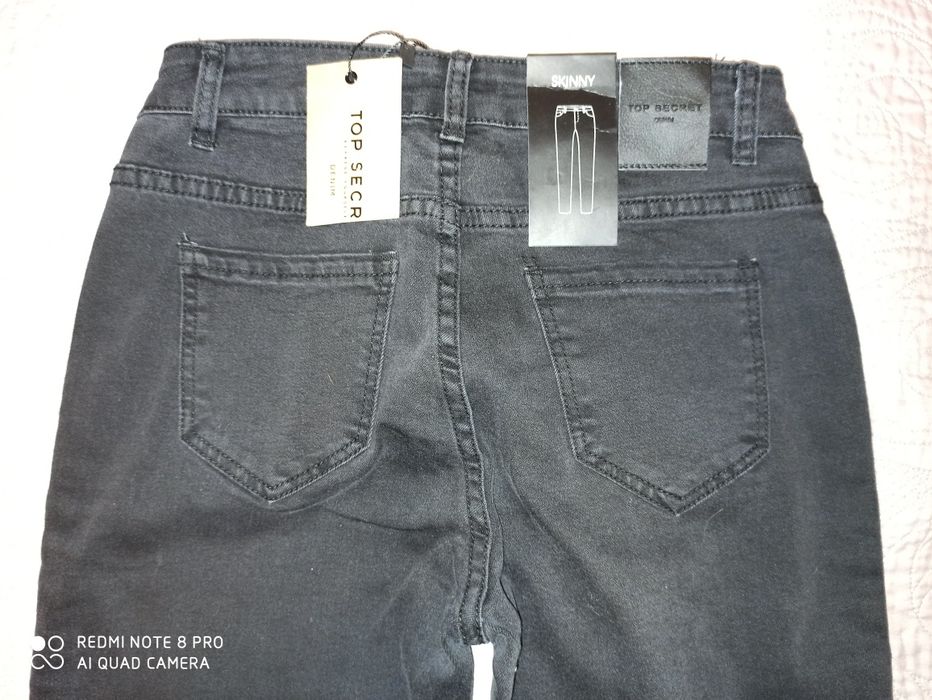 Nowe jeansy top secret r. 36