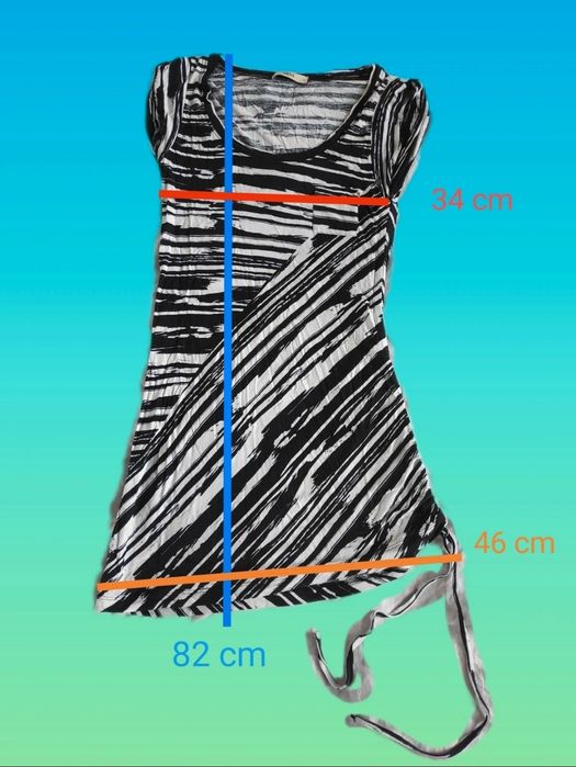 Sukienka Oasis mini, tunika zebra