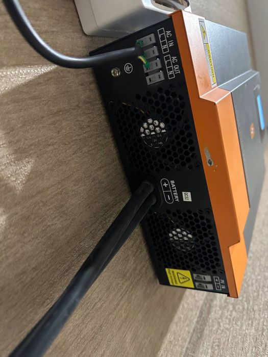 Гібридний інвертор Powmr Solar 3200W POW-HVM3.2H-24V-N, 24 B, 3000 B