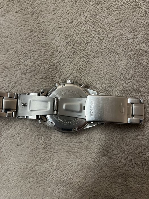 Годинник Casio Edifice WR 100M(EFV-540) нержавіючі