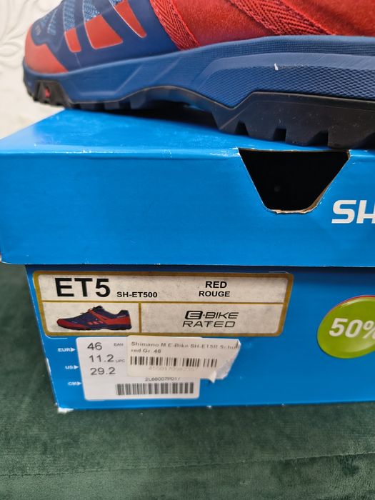 Buty rowerowe Shimano et5 46 MTB platformy