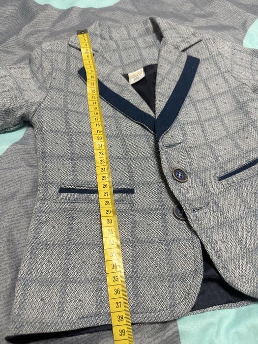 Marynarka spodnie koszula muszka Pollito r. 92, 2-3 lat