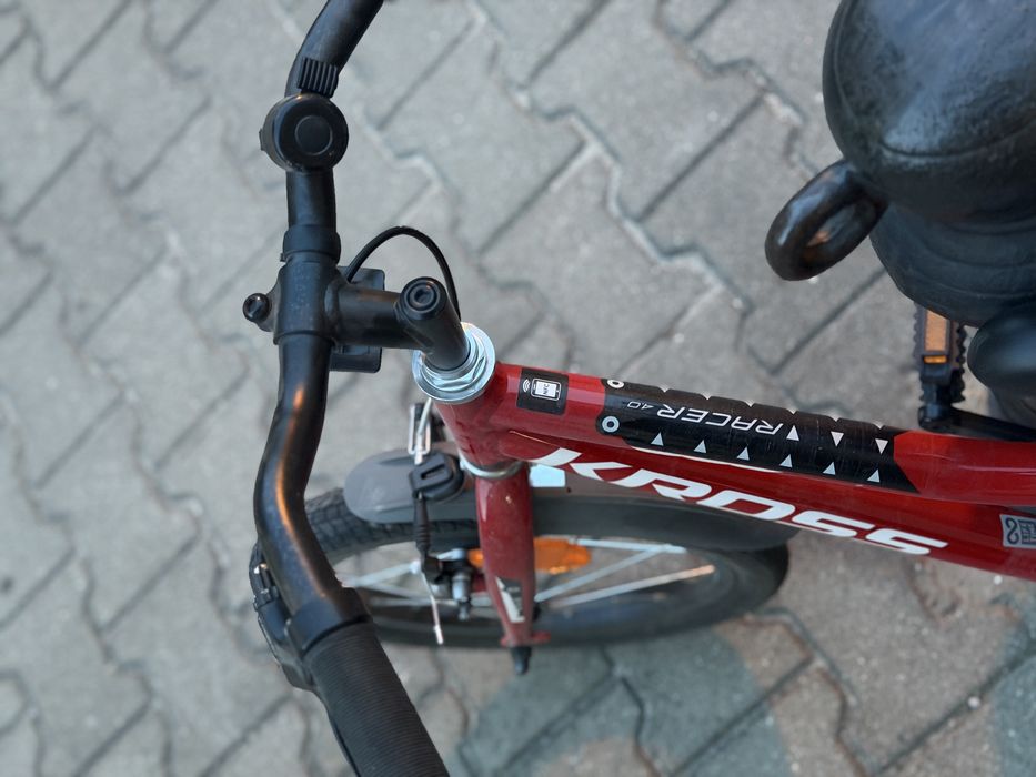 Rower dziecięcy  kross  czerwony