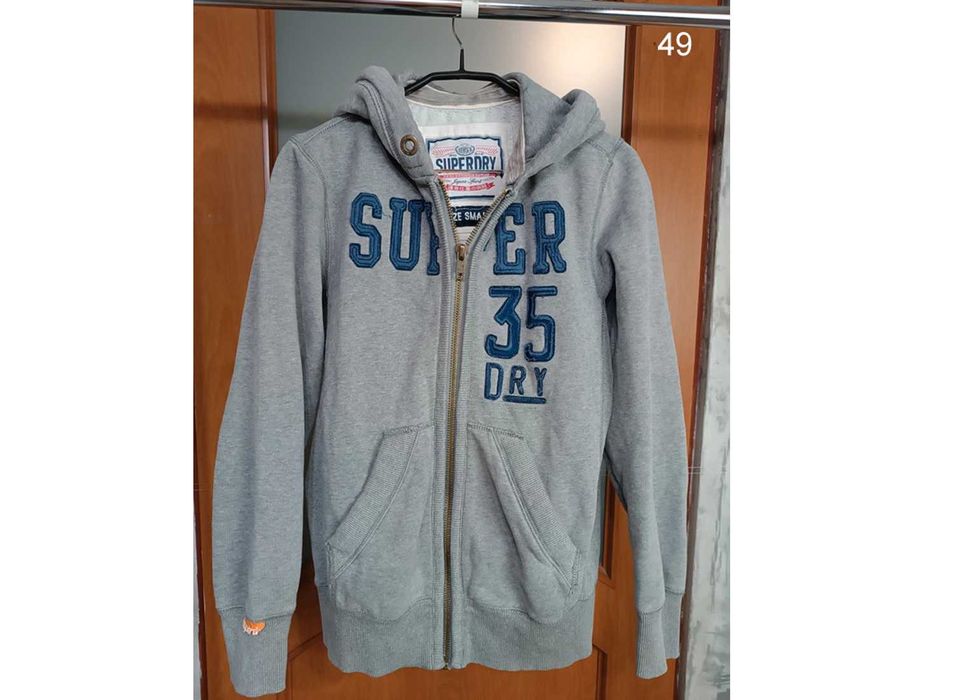 Superdry gruba bawełniana bluza roz S